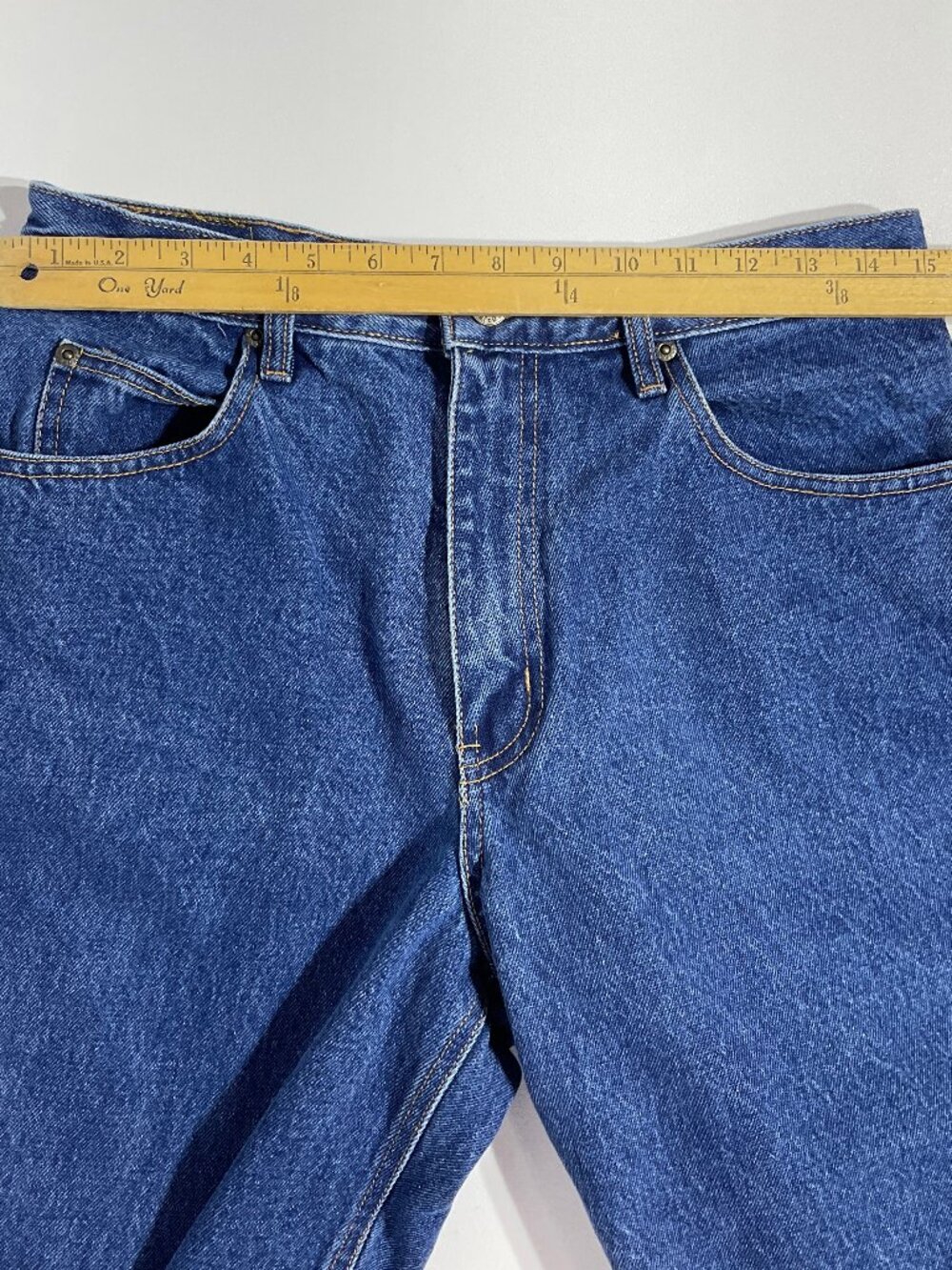 Open Trails 32x30 (30x29) Mens 100% Cotton Jeans Denim - Picture 8 of 12